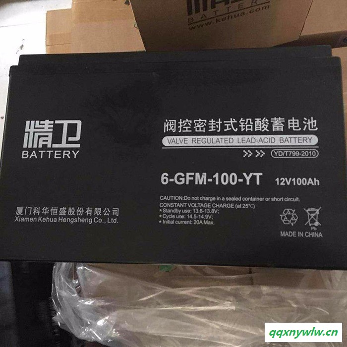 精衛蓄電池 6-GFM-65-YT蓄電池 ups蓄電池 12V65Ah 科華蓄電池 直流屏 太陽能 eps蓄電池