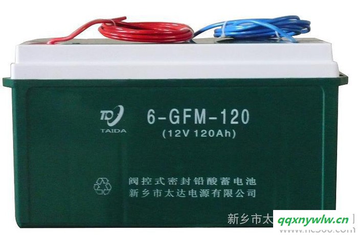 供應太達6GFM-120    12V120Ah閥控式密封鉛酸蓄電池 太陽能電池