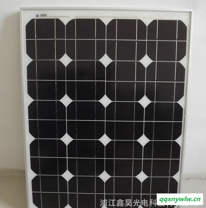 單晶硅太陽能電池板50W18V 帶電瓶夾充電線 朝鮮及東