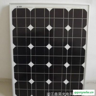 單晶硅太陽能電池板50W18V 帶電瓶夾充電線 朝鮮及東