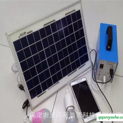 12V太陽能電池板小型照明發(fā)電系統(tǒng) 相機手機MP3充電器