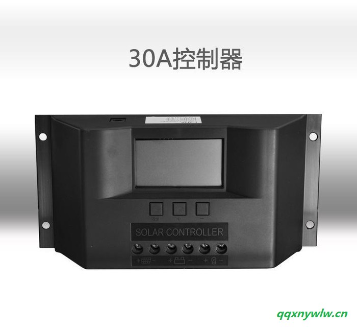 30A控制器防雷過熱新款太陽能控制器12V/24V-30A太