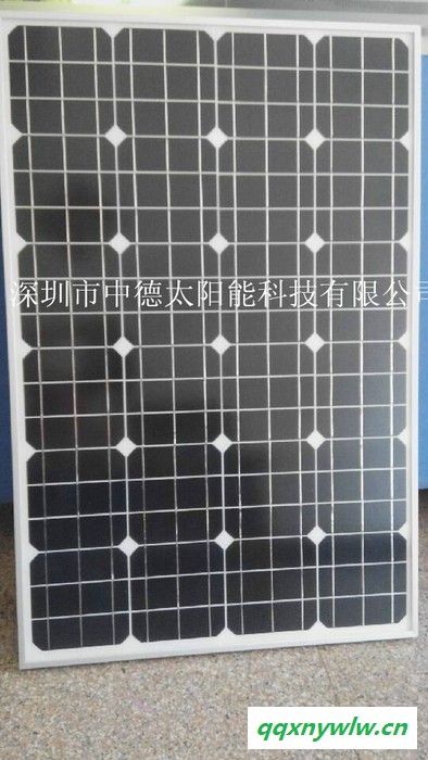 100W單晶硅太陽能電池板，太陽能充電板