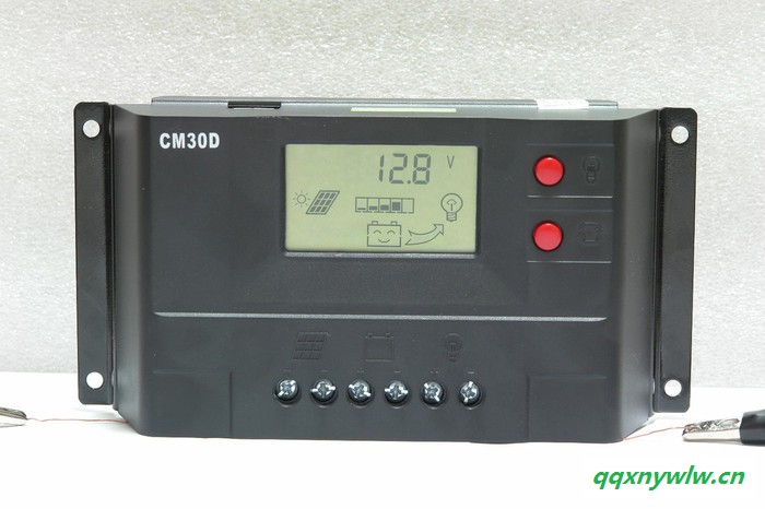 CM20D/CM30D 太陽能控制器 20A/30A   12V/24V自識別 PWM智能充電 LCD顯示充放電參數