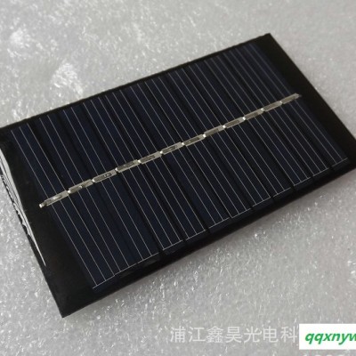 100*60mm 6V100ma 太陽能滴膠板 手機充電寶用