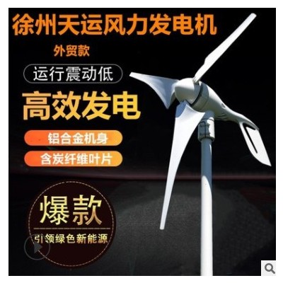 廠家生產小型微風風力發電機 鋁合金小型風力發電機