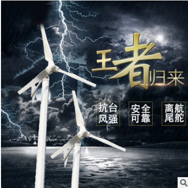 水平軸大型風力發(fā)電機2KW3KW電站并網(wǎng)系統(tǒng)風能發(fā)電工程風機塔桿