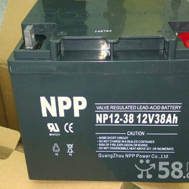 直銷廣州耐普蓄電池NP7-12閥控式太陽能電池12V7AH