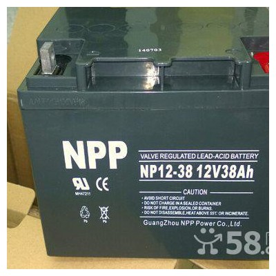 直銷廣州耐普蓄電池NP7-12閥控式太陽能電池12V7AH